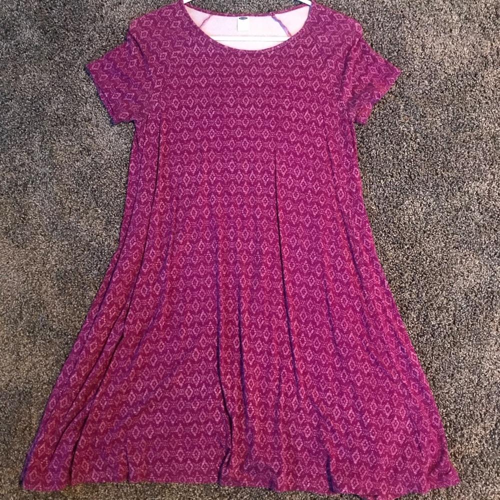 Old Navy knit swing dress - small
